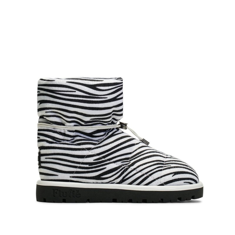 Wild Zebra Down Boot