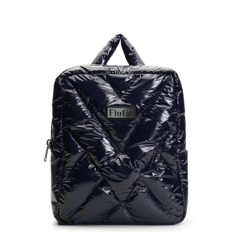 Backpack Navy Blue Shiny