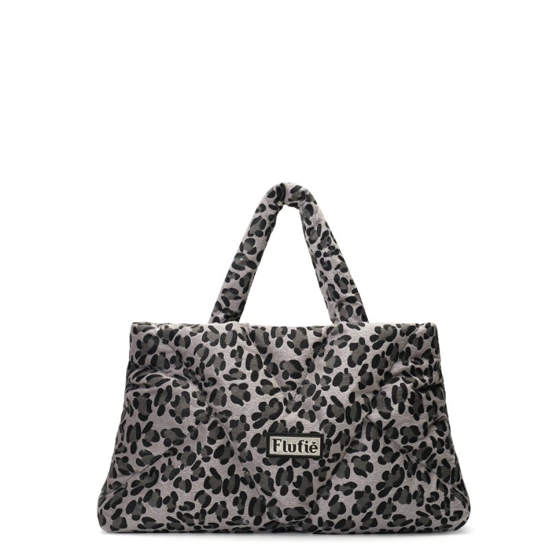 Shoulder Bag Leopard Grey Wild