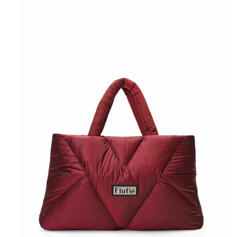 Shoulder Bags Antique Red Metallic
