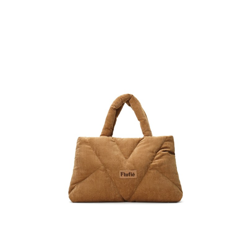 Shoulder Bag Tan Cord