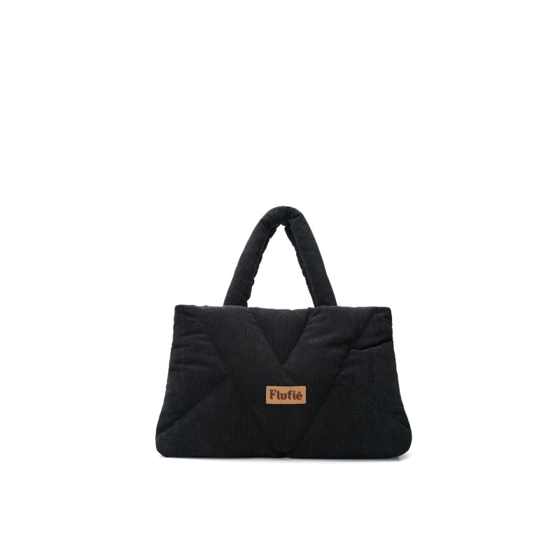 Shoulder Bag Jet Black Cord