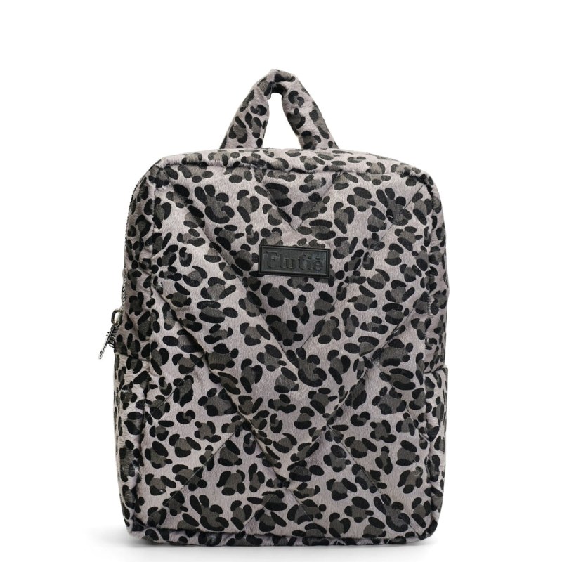 Backpack Leopard Grey Wild