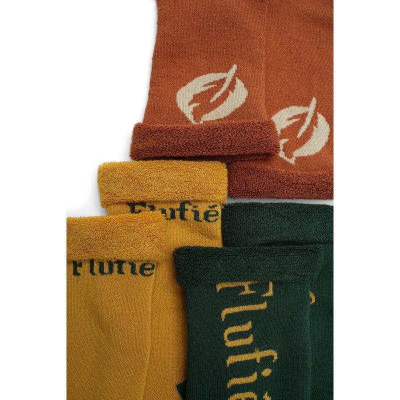 Flufie Terry Socks Bamboo Color Set