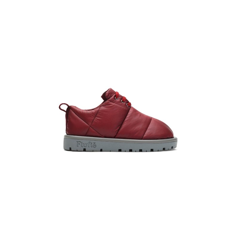 Metallic Antique Red Pillow Mini Boot