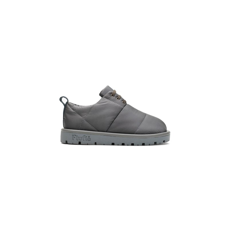Metallic Sonic Silver Pillow Mini Boot