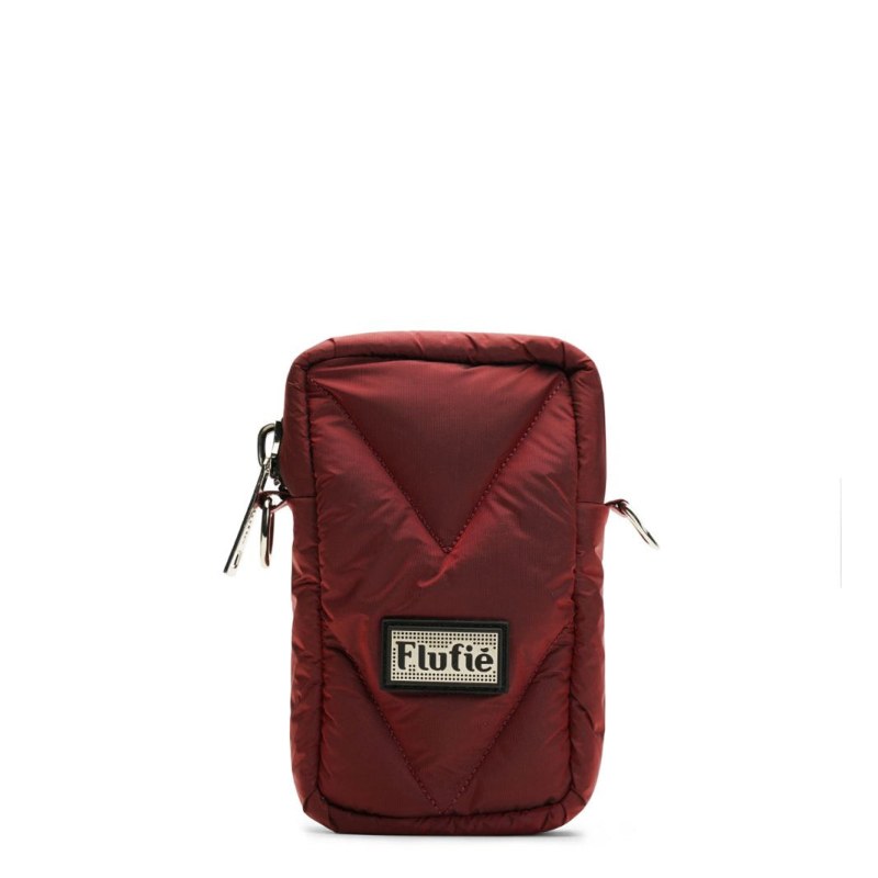 Phone Bag Red Metallic