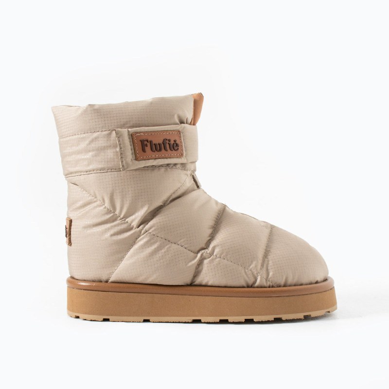 Kids Boot Classic Sand Beige Down Filled