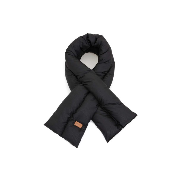 Jet Black Pillow Scarf