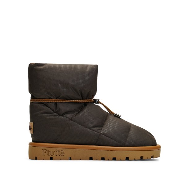 Classic Dark Brown Down Boot